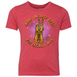 T-Shirts Vintage Red / YXS Infinity Peace Youth Triblend T-Shirt