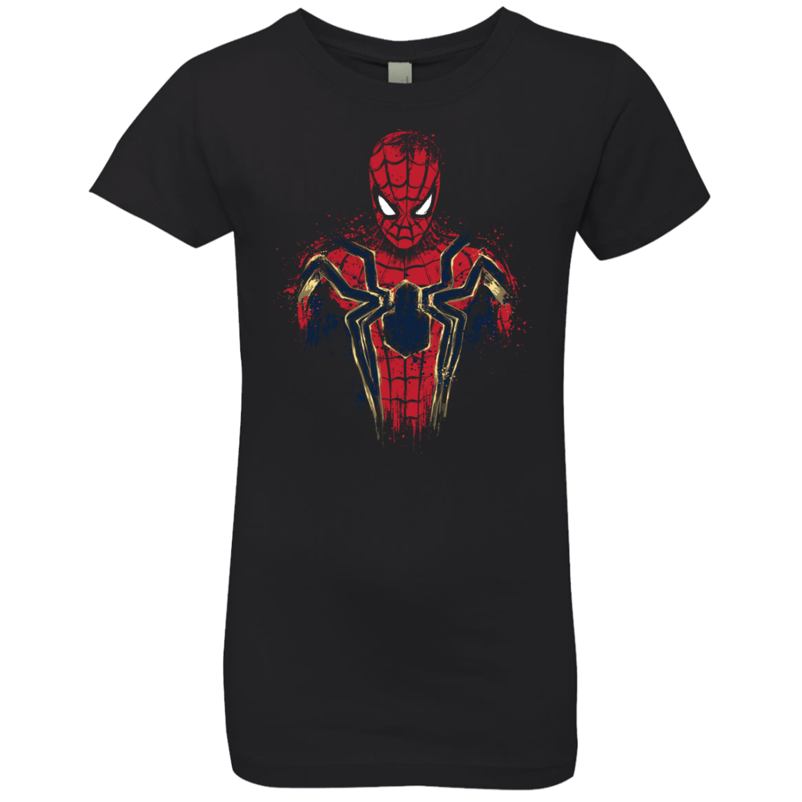 T-Shirts Black / YXS Infinity Spider Girls Premium T-Shirt