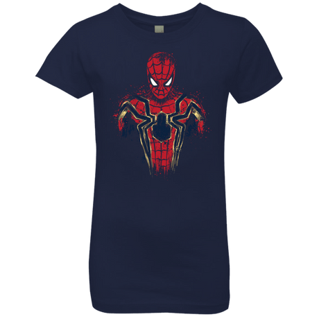 T-Shirts Midnight Navy / YXS Infinity Spider Girls Premium T-Shirt