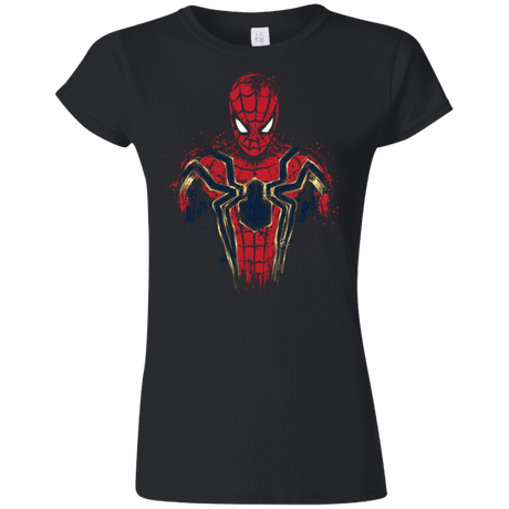 T-Shirts Black / S Infinity Spider Junior Slimmer-Fit T-Shirt