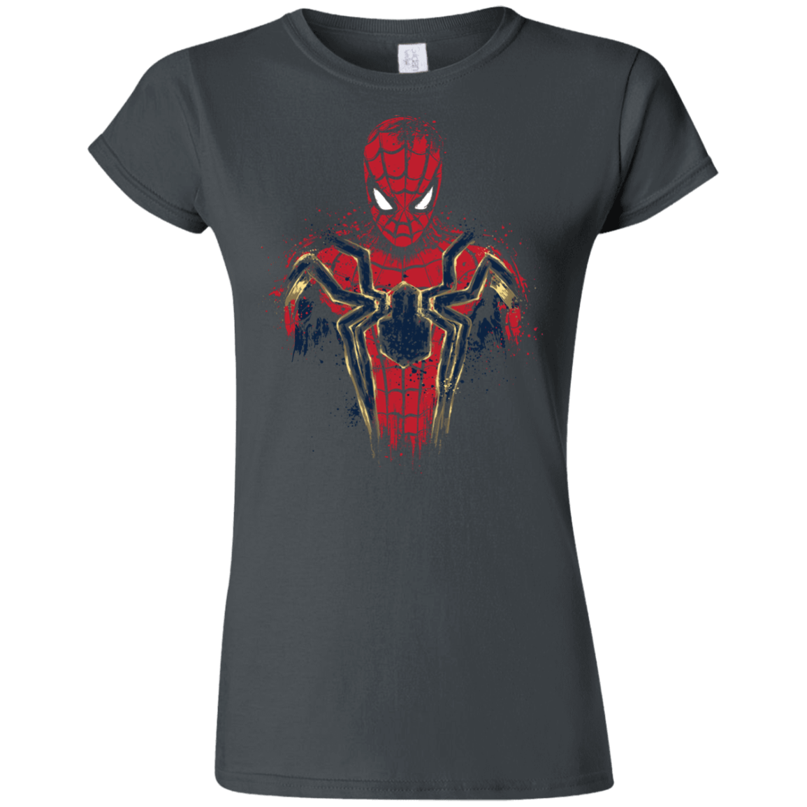 T-Shirts Charcoal / S Infinity Spider Junior Slimmer-Fit T-Shirt