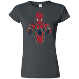 T-Shirts Charcoal / S Infinity Spider Junior Slimmer-Fit T-Shirt