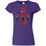 T-Shirts Purple / S Infinity Spider Junior Slimmer-Fit T-Shirt