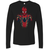 T-Shirts Black / S Infinity Spider Men's Premium Long Sleeve