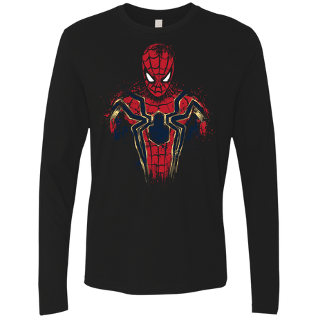 T-Shirts Black / S Infinity Spider Men's Premium Long Sleeve