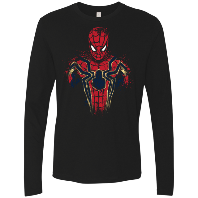 T-Shirts Black / S Infinity Spider Men's Premium Long Sleeve