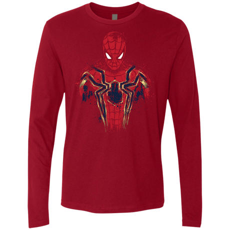 T-Shirts Cardinal / S Infinity Spider Men's Premium Long Sleeve