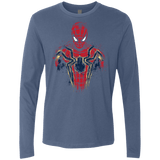 T-Shirts Indigo / S Infinity Spider Men's Premium Long Sleeve