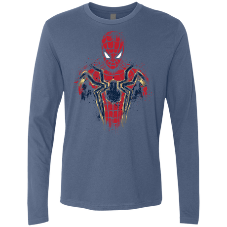 T-Shirts Indigo / S Infinity Spider Men's Premium Long Sleeve