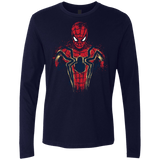 T-Shirts Midnight Navy / S Infinity Spider Men's Premium Long Sleeve