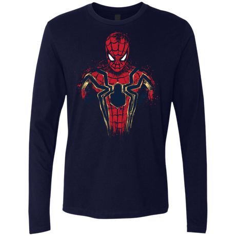 T-Shirts Midnight Navy / S Infinity Spider Men's Premium Long Sleeve