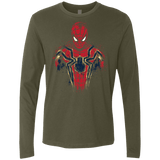 T-Shirts Military Green / S Infinity Spider Men's Premium Long Sleeve