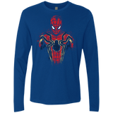 T-Shirts Royal / S Infinity Spider Men's Premium Long Sleeve