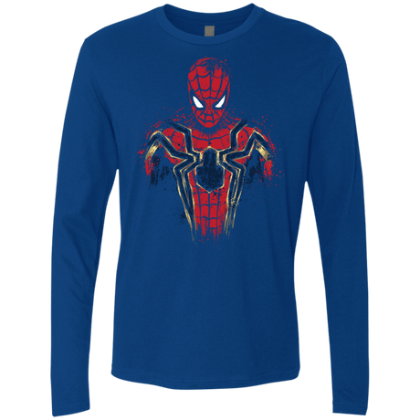 T-Shirts Royal / S Infinity Spider Men's Premium Long Sleeve