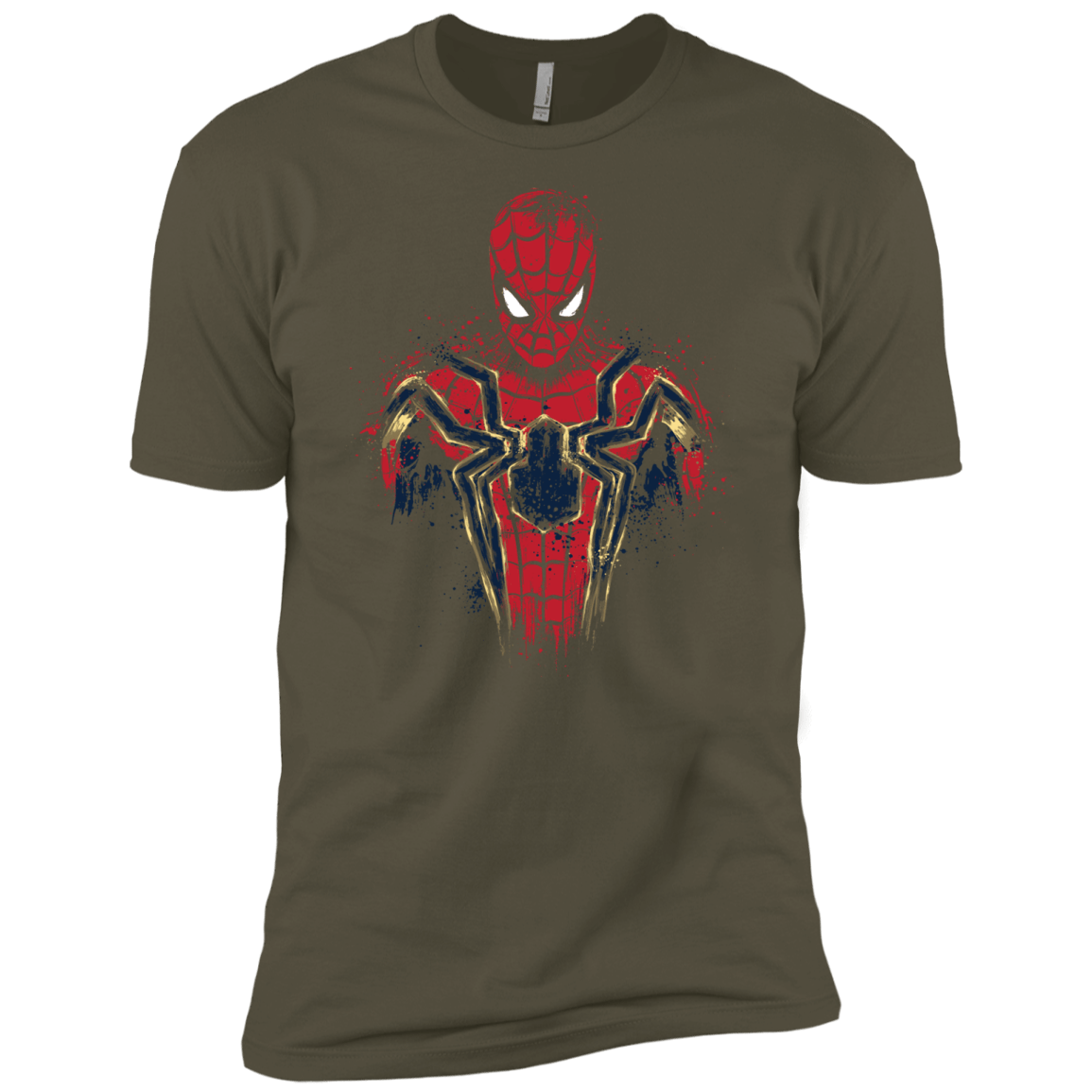 T-Shirts Military Green / X-Small Infinity Spider Men's Premium T-Shirt
