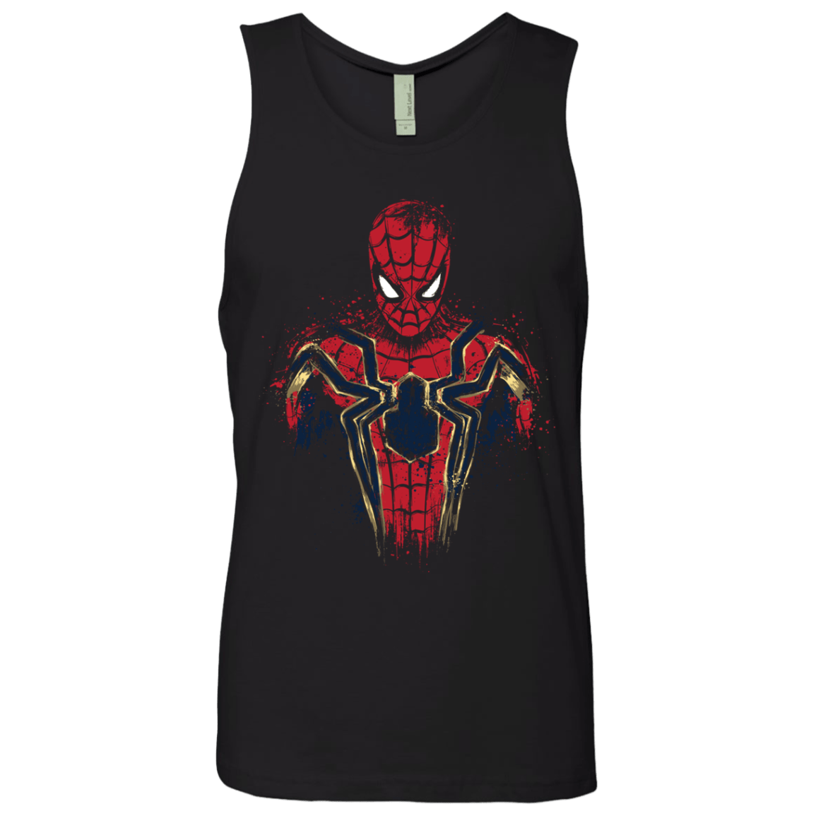 T-Shirts Black / S Infinity Spider Men's Premium Tank Top