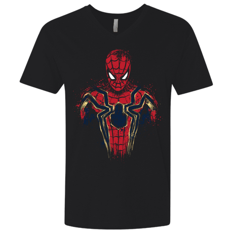 T-Shirts Black / X-Small Infinity Spider Men's Premium V-Neck