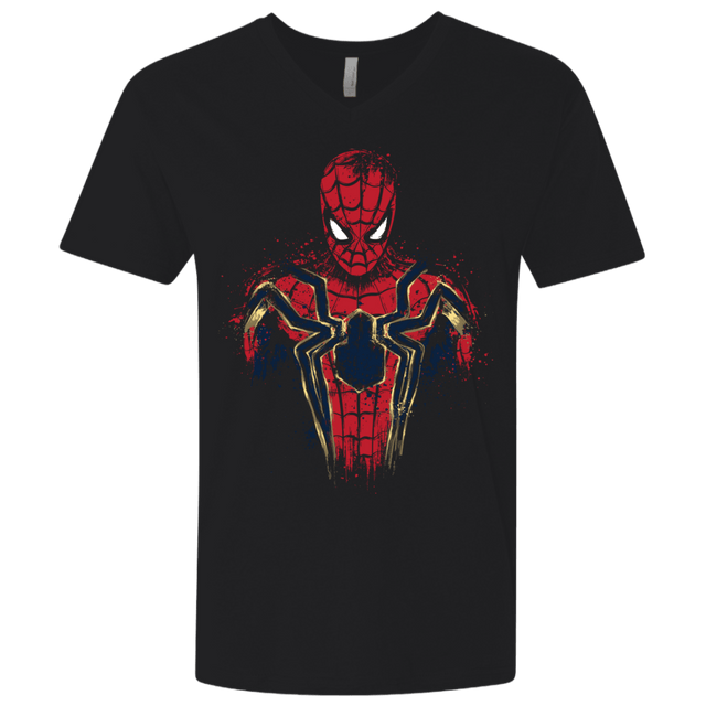 T-Shirts Black / X-Small Infinity Spider Men's Premium V-Neck