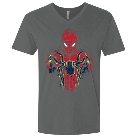 T-Shirts Heavy Metal / X-Small Infinity Spider Men's Premium V-Neck