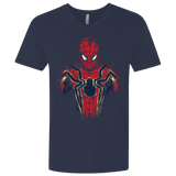 T-Shirts Midnight Navy / X-Small Infinity Spider Men's Premium V-Neck