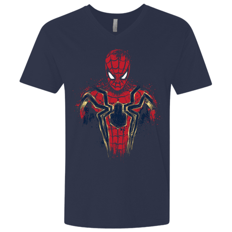 T-Shirts Midnight Navy / X-Small Infinity Spider Men's Premium V-Neck