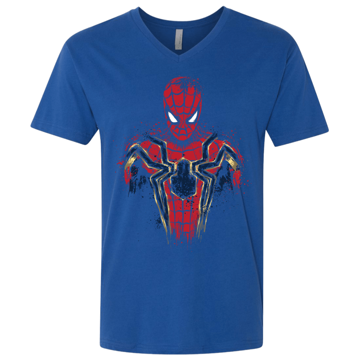 T-Shirts Royal / X-Small Infinity Spider Men's Premium V-Neck