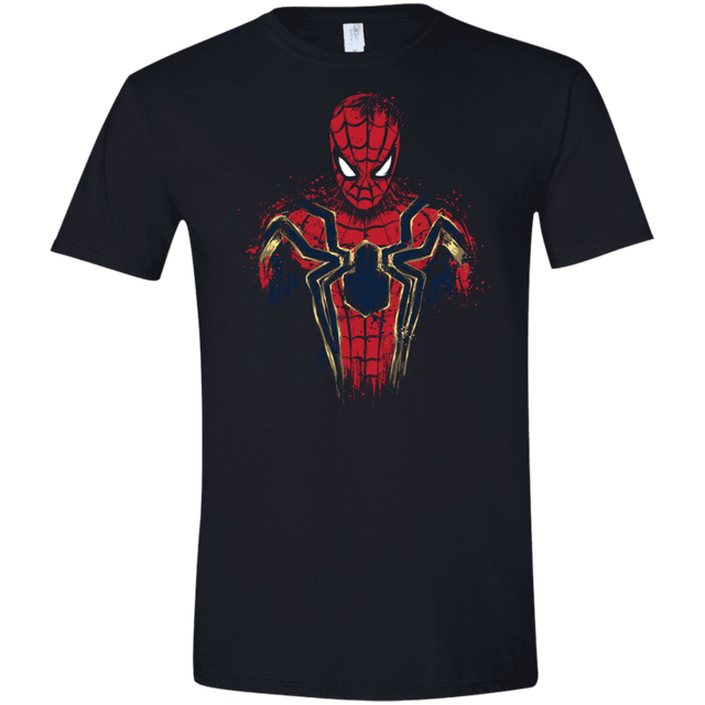 T-Shirts Black / X-Small Infinity Spider Men's Semi-Fitted Softstyle