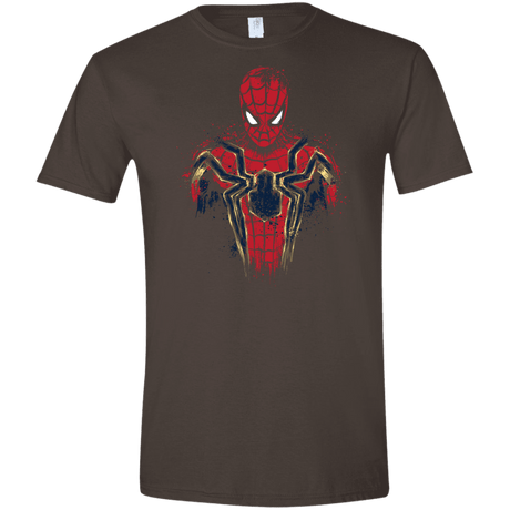 T-Shirts Dark Chocolate / S Infinity Spider Men's Semi-Fitted Softstyle