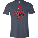T-Shirts Heather Navy / S Infinity Spider Men's Semi-Fitted Softstyle