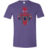 T-Shirts Heather Purple / S Infinity Spider Men's Semi-Fitted Softstyle