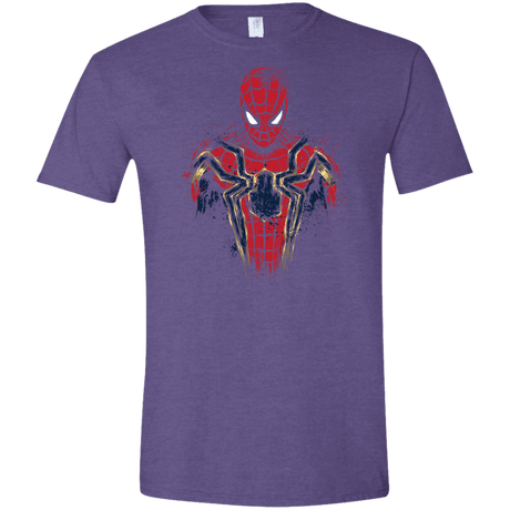 T-Shirts Heather Purple / S Infinity Spider Men's Semi-Fitted Softstyle