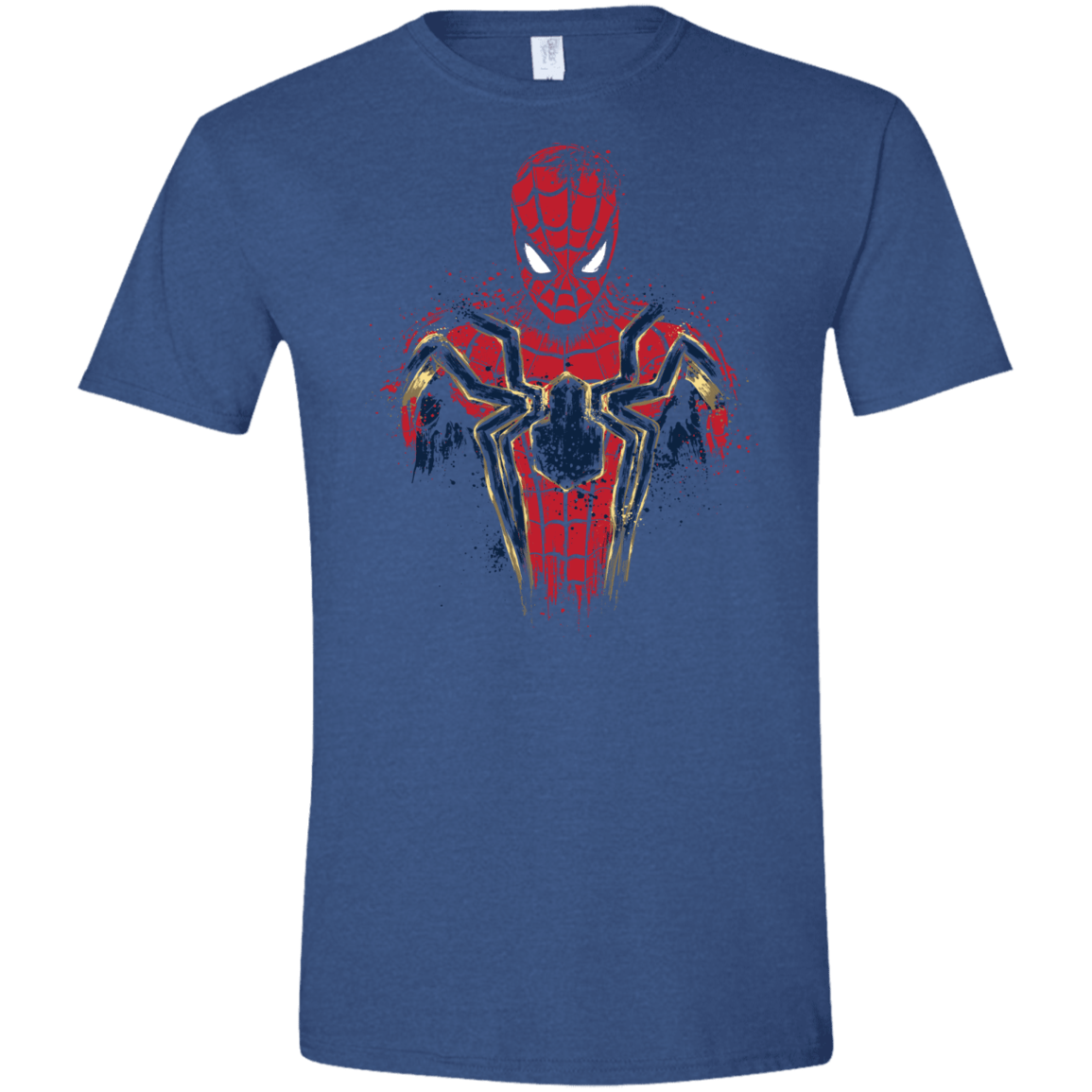 T-Shirts Heather Royal / X-Small Infinity Spider Men's Semi-Fitted Softstyle