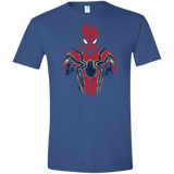 T-Shirts Heather Royal / X-Small Infinity Spider Men's Semi-Fitted Softstyle