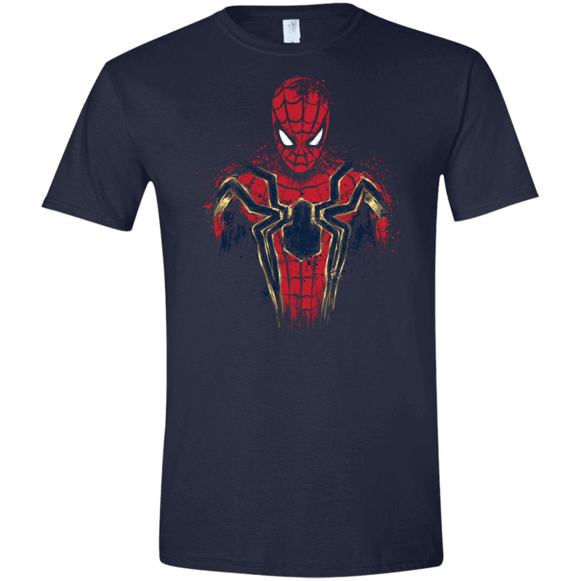 T-Shirts Navy / X-Small Infinity Spider Men's Semi-Fitted Softstyle