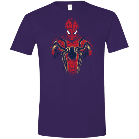 T-Shirts Purple / S Infinity Spider Men's Semi-Fitted Softstyle