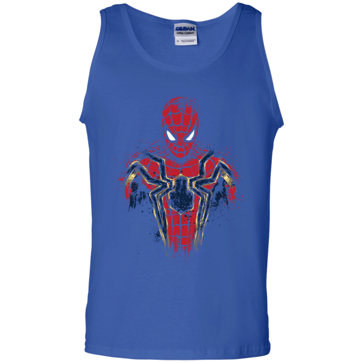 T-Shirts Royal / S Infinity Spider Men's Tank Top