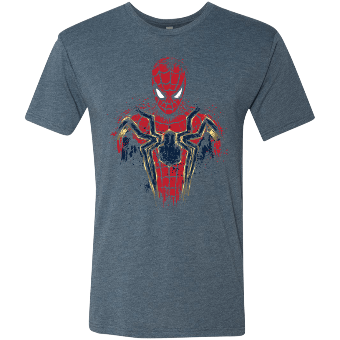 T-Shirts Indigo / S Infinity Spider Men's Triblend T-Shirt