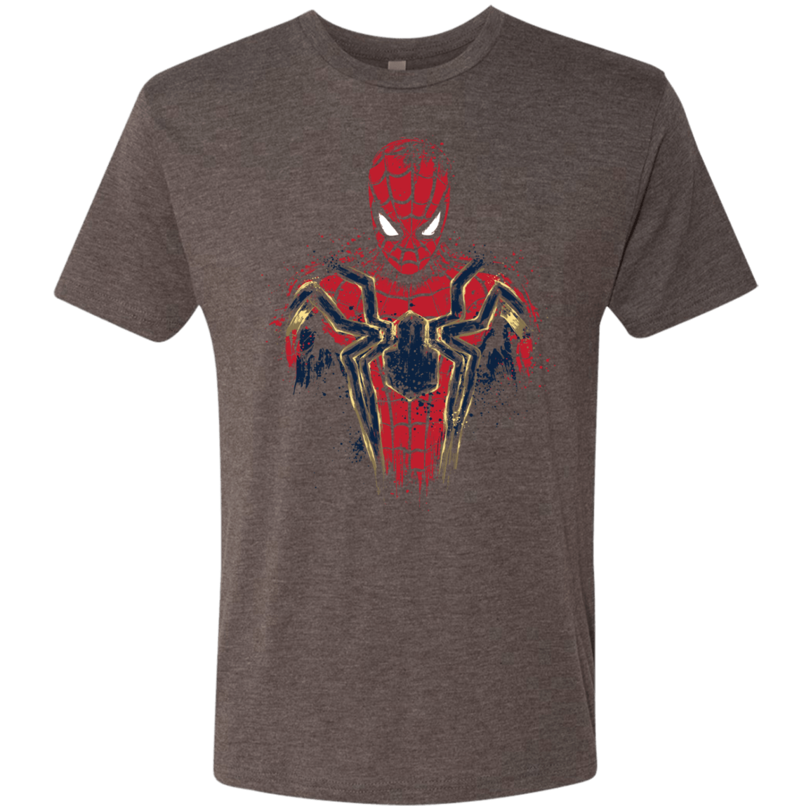 T-Shirts Macchiato / S Infinity Spider Men's Triblend T-Shirt