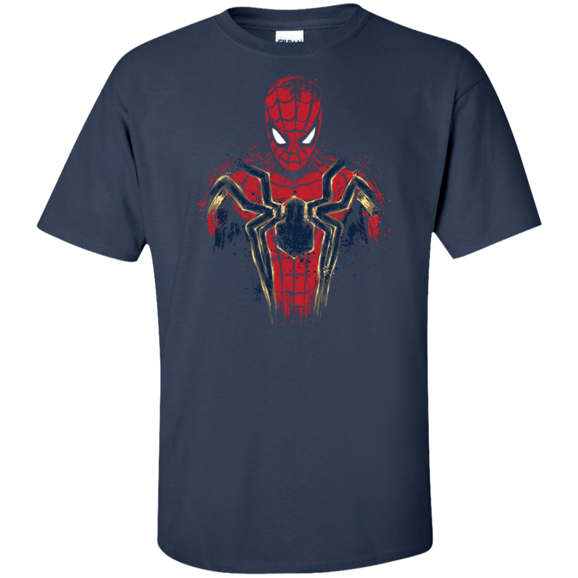 T-Shirts Navy / XLT Infinity Spider Tall T-Shirt