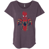 T-Shirts Vintage Purple / X-Small Infinity Spider Triblend Dolman Sleeve