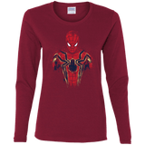 T-Shirts Cardinal / S Infinity Spider Women's Long Sleeve T-Shirt