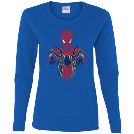 T-Shirts Royal / S Infinity Spider Women's Long Sleeve T-Shirt