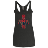 T-Shirts Vintage Black / X-Small Infinity Spider Women's Triblend Racerback Tank