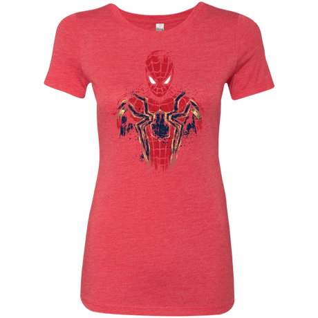 T-Shirts Vintage Red / S Infinity Spider Women's Triblend T-Shirt