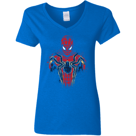 T-Shirts Royal / S Infinity Spider Women's V-Neck T-Shirt