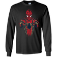 T-Shirts Black / YS Infinity Spider Youth Long Sleeve T-Shirt