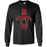 T-Shirts Black / YS Infinity Spider Youth Long Sleeve T-Shirt