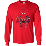 T-Shirts Red / YS Infinity Spider Youth Long Sleeve T-Shirt