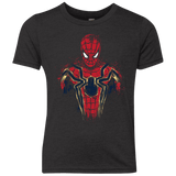 T-Shirts Vintage Black / YXS Infinity Spider Youth Triblend T-Shirt