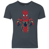 T-Shirts Vintage Navy / YXS Infinity Spider Youth Triblend T-Shirt